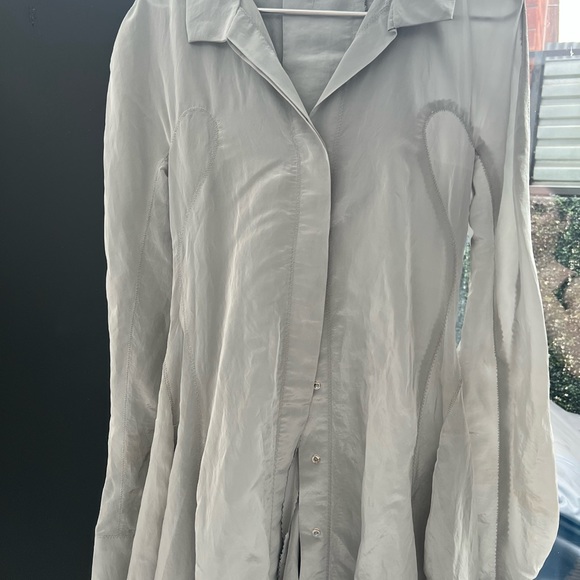 Vintage Donna Karan silk dress as seen on Vogue Meryl Streep! Custom dress large - Picture 4 of 9